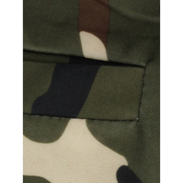 Zipper Camouflage Versatile Women's Jacket