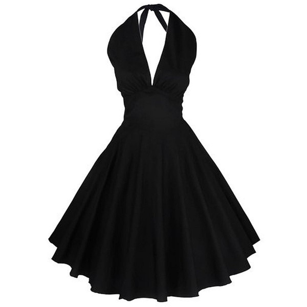 Mid-Waist Bowknot Backless Skater Dress